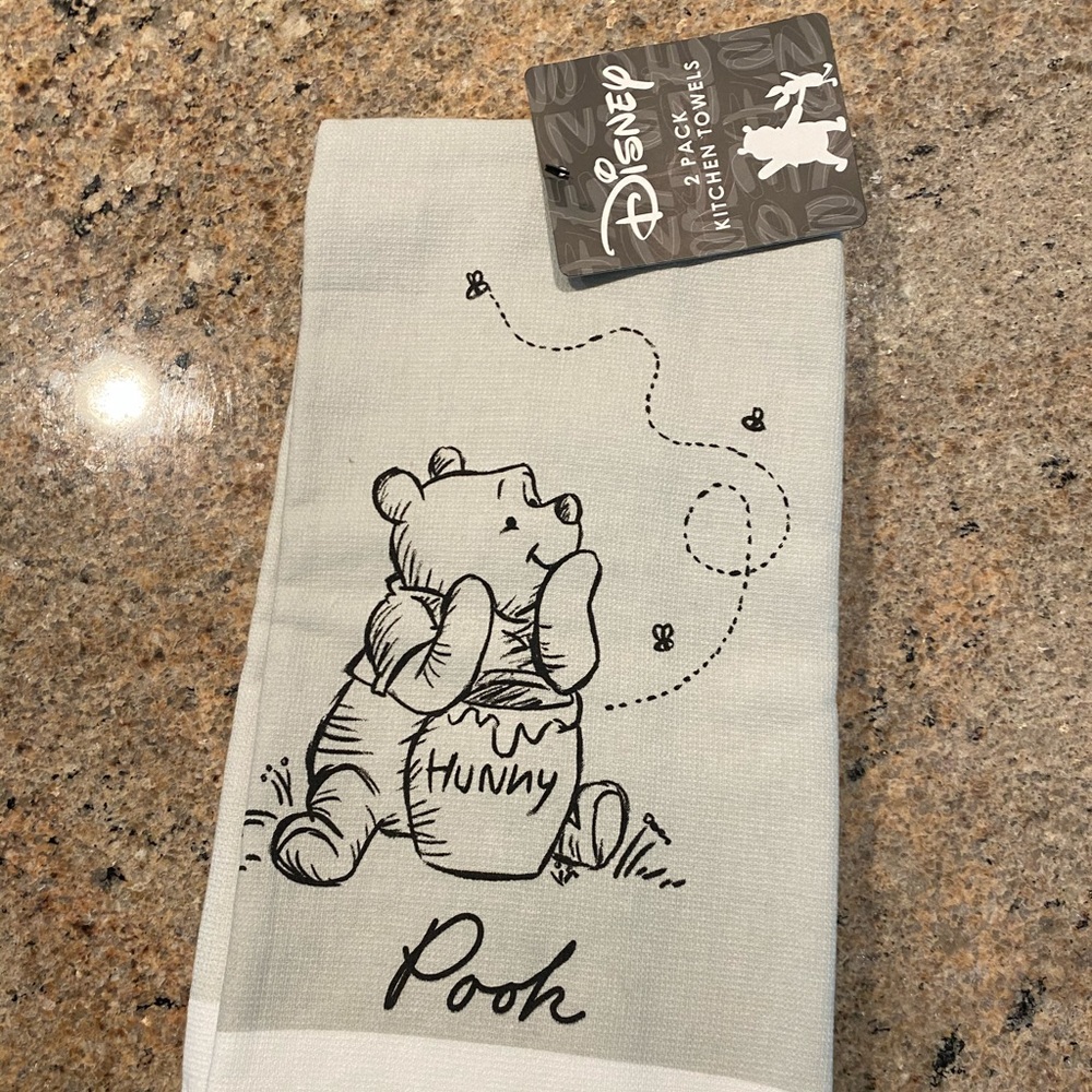 Winnie the Pooh 6 Piece Kitchen Dish Towel Bundle